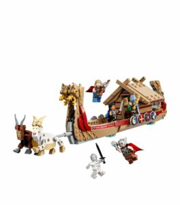 Lego Marvel The Goat Boat Thor Ship Set 76208